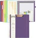 Ospelelf Leather Spiral Clipboard Folder by OspelelfOfficeSupplies