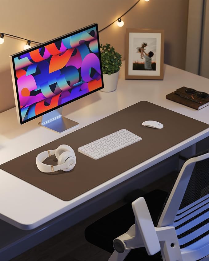 Leather Desk Pad & Protector, Mouse Pad & Office Mat - Image 6