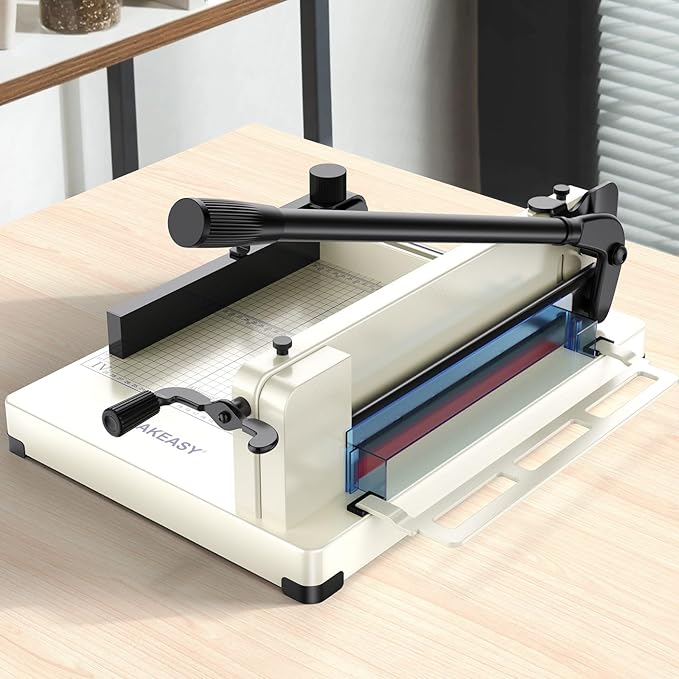 MAKEASY Paper Cutter 12 Inch, Heavy Duty Paper Cutter by MAKEASY