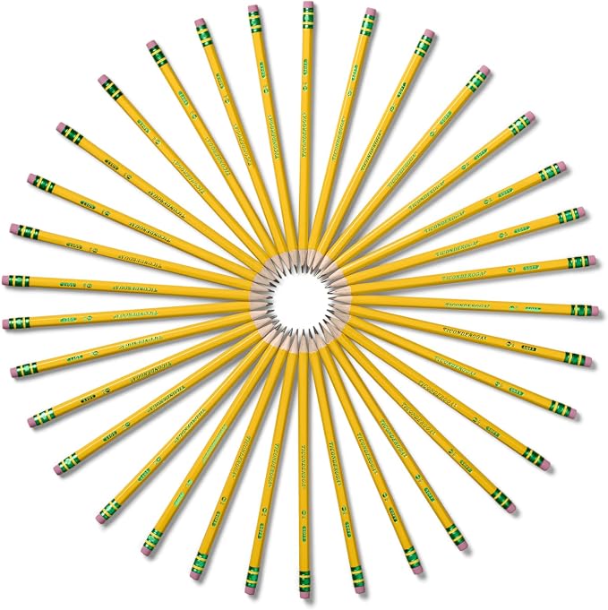Ticonderoga Wood-Cased Pencils, Pre-Sharpened, 2 HB Soft - Image 9