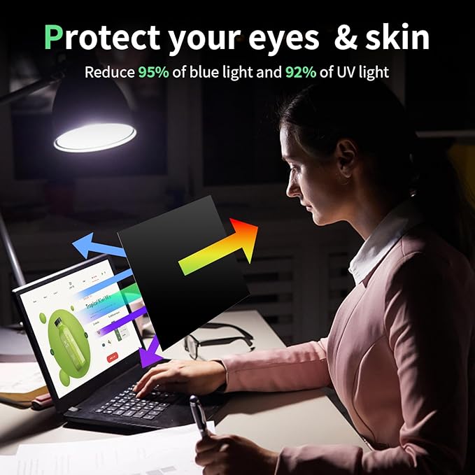 Laptop Privacy Screen 13.3 Inch, Laptop Screen Privacy Shield 16:9 Aspect Ratio - Image 6