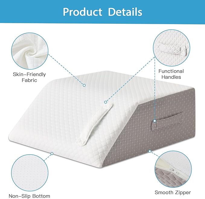 MEGCXIT Leg Pillow Elevation Blood Circulation, Leg Wedge - Image 3