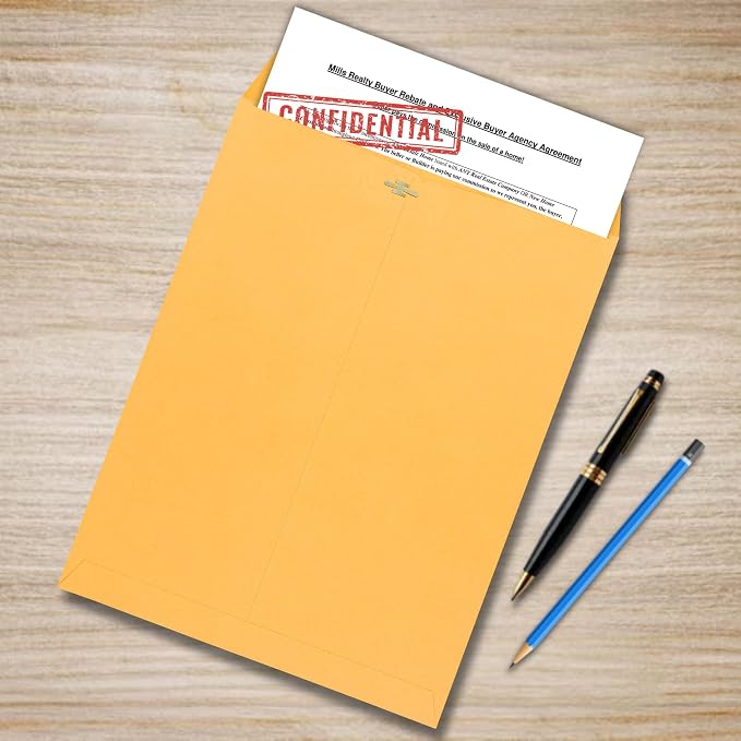 EnDoc 10 x 15 Clasp Envelopes - Image 5