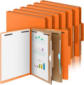 Skyygemm 12 Pcs Classification Folders Letter Size, 2 Pocket Dividers by Skyygemm