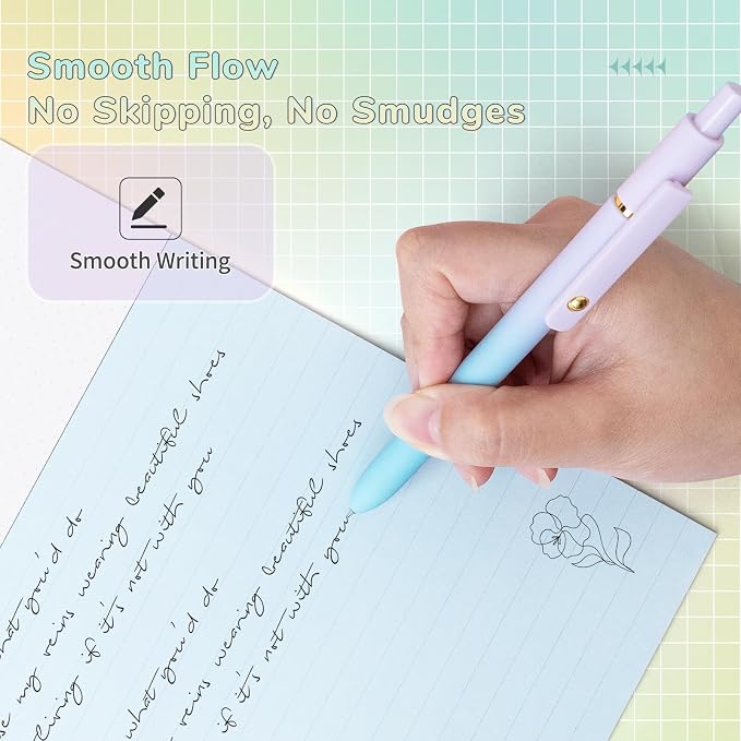 YOXMJDB Gel Pens, High-End Series 0.5mm Black Ink Pens - Image 5