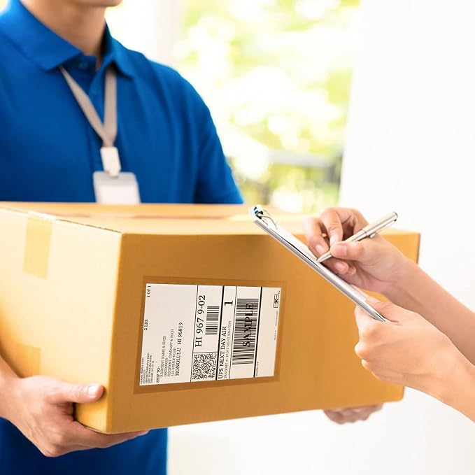 Shipping Label Sleeves 200Pcs, 7.5x5.5 Inches - Image 3