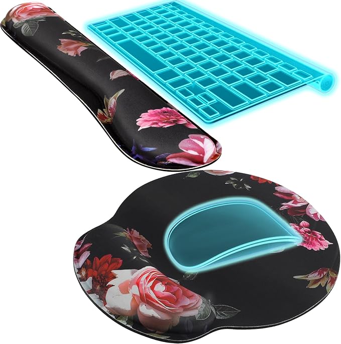 KTRIO Keyboard Wrist Rest & Mouse Pad by KTRIO