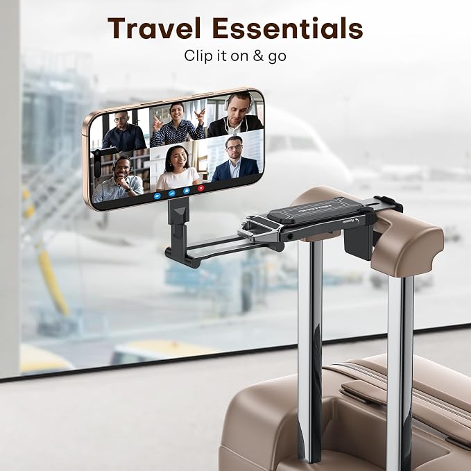 OMOTON TP02 360°Rotating for MagSafe Tripod, Adjustable Aluminum Magnetic Phone - Image 9