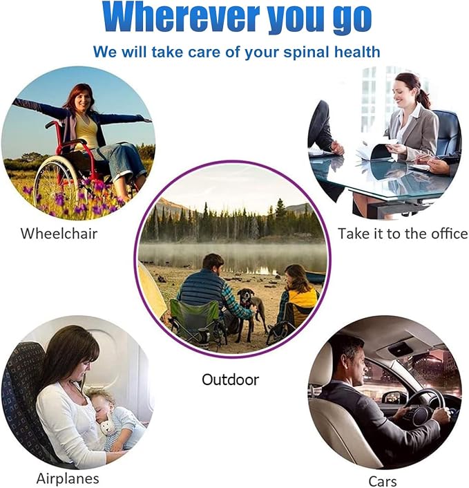 Gel Wheelchair Seat Cushion for Long Sitting - Image 7