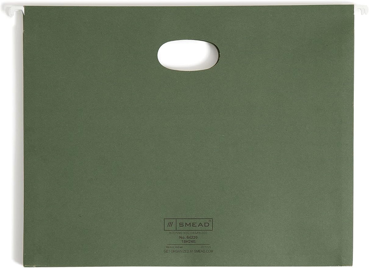 Smead Hanging File Pocket with Full-Height Gusset, 3-1/2" Expansion, Letter Size - Image 6