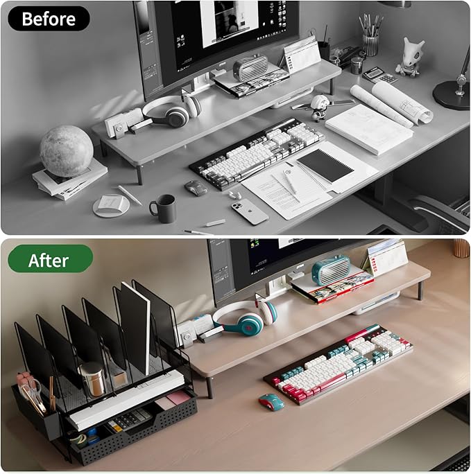 LEKETREE Desk Organizer, Office Organization - Image 4
