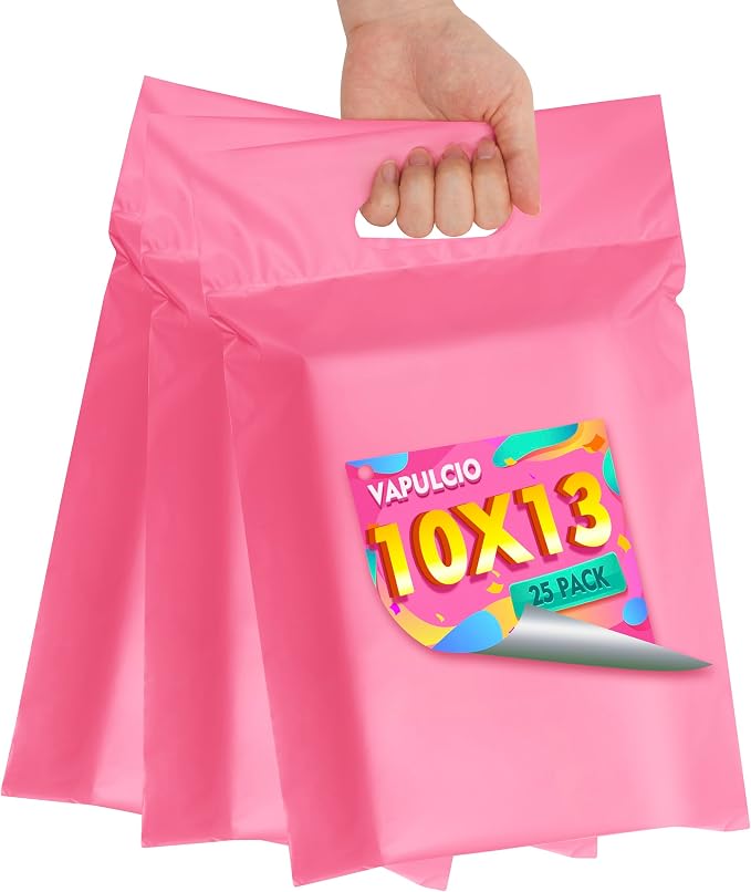 Poly Mailers 10x13 inch 25 Pcs, Upgrade Design Tamper Proof Mailers Poly Bags by VAPULCIO