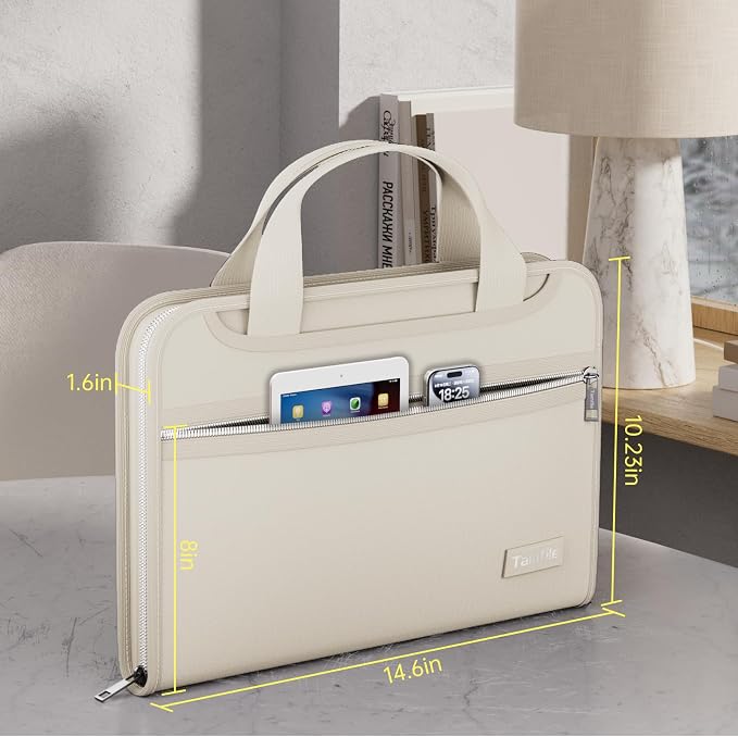 Tamfile Fireproof Accordion File Organizer - Image 4