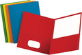 Oxford 2 Pocket Folders, Textured Paper, Letter Size, 50 Per Box by Oxford