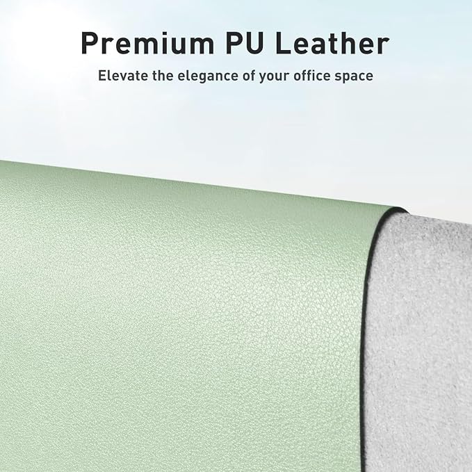 Aothia Large PU Leather Desk Pad Protector - Image 2