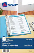 Avery Diamond Clear Heavyweight Sheet Protectors by Avery