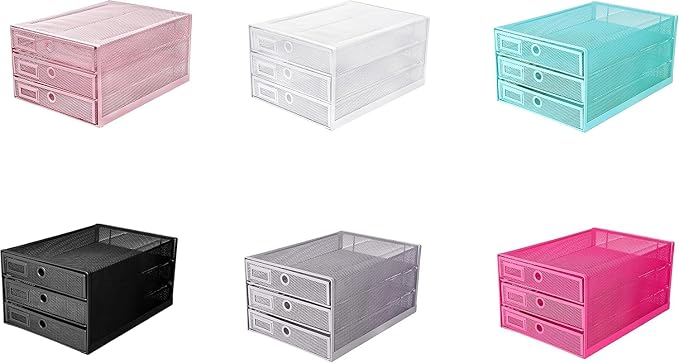 EXERZ Paper Sorter 3 Tier Drawers A4 / Multifunctional Desk Organiser/Letter - Image 7