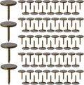 120pcs Flat Head Thumb Tacks for Wall, Bronze Heavy Duty Upholstery Push Pins by Unknown