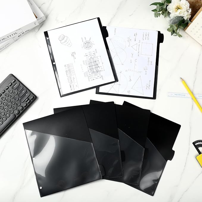 Epakh 48 Pcs Binder Dividers for 3 Rings Binders Index Dividers - Image 7