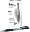 Pentel Champ Mechanical Pencil Mechanical Pencil, Tinted Black Barrel, Box of 12 by PentelofAmerica