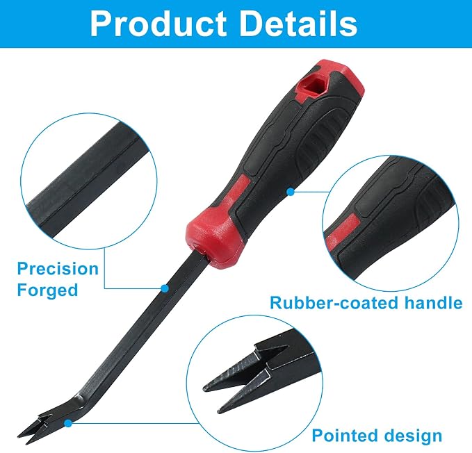 Heavy Duty Staple Puller Tool Set, 2 Pac Staple Remove - Image 2
