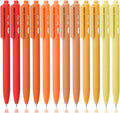 Mr. Pen- Retractable Gel Pens, 12 Pack, Summer Morning Barrel | Fine Point 0.5mm by MrPen