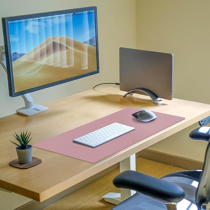 Non-Slip Desk Pad Mat, Leather Desk Mat - Image 3