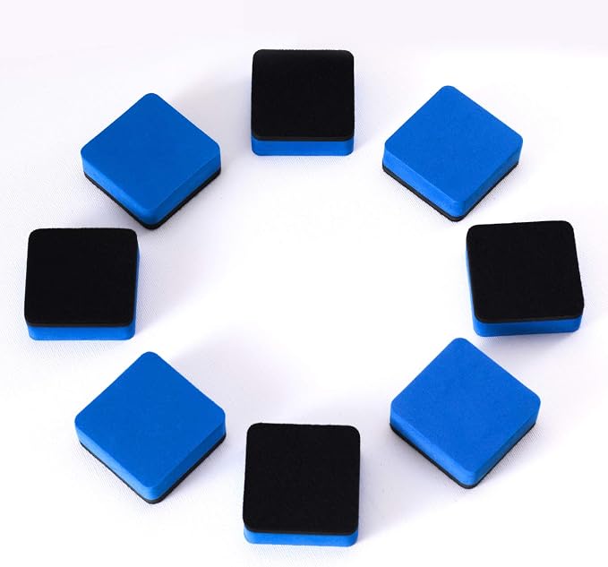 Dry Erase Erasers, Eeoyu 40 Pack Magnetic Whiteboard Dry Erasers Chalkboard - Image 3