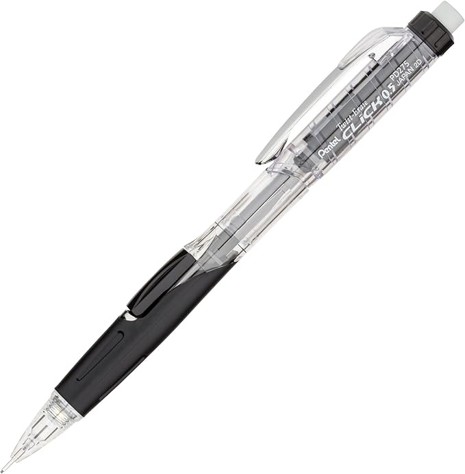 Pentel Twist-Erase Click Mechanical Pencil, Color May Vary, Box of 12 by PentelofAmerica