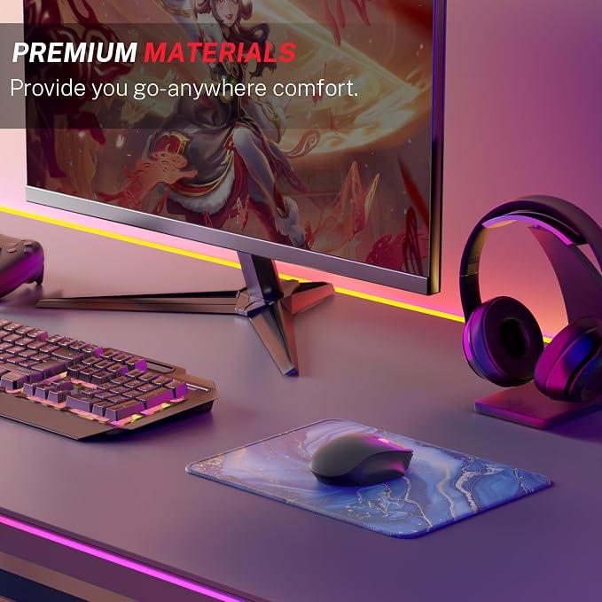 MROCO Essential Office & Gaming Mouse Pad, 8.5 x 11 Inch, Functional Pattern - Image 6