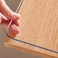 OstepDecor Clear Table Cover Protector 17 x 36 Inch, 1.5mm Thick Plastic Table by OstepDecor