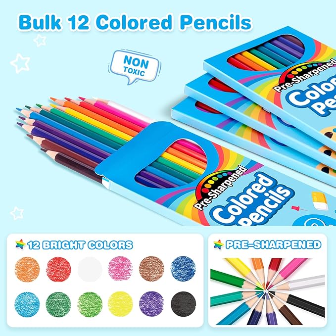 V-Opitos 168 Count Colored Pencils - Image 2
