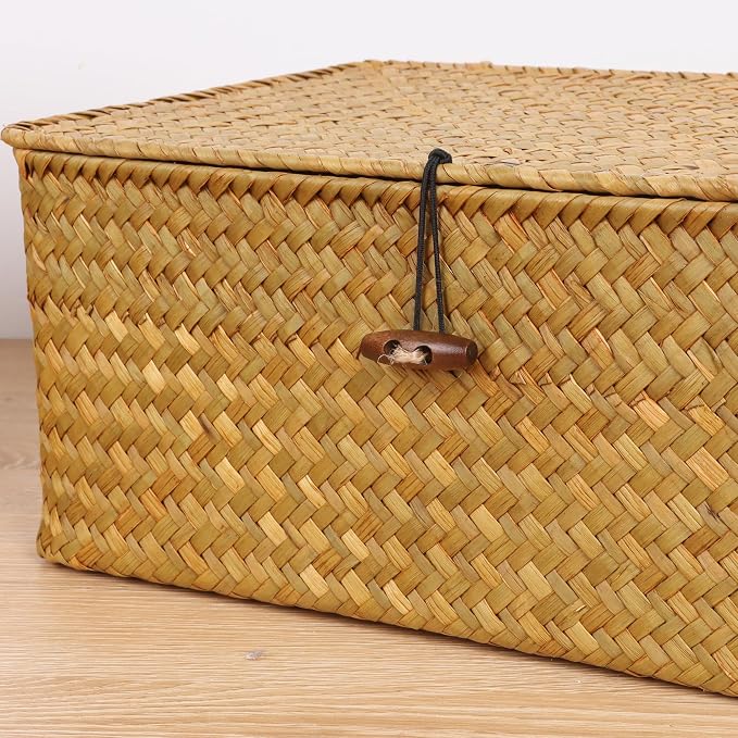 FEIALNDUO Wicker Shelf Baskets - Image 6
