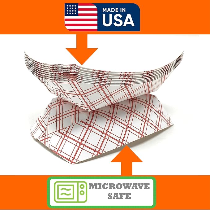 Mr Miracle Paper Food Trays, Disposable, Recyclable Serving Boats.For Condiments - Image 4