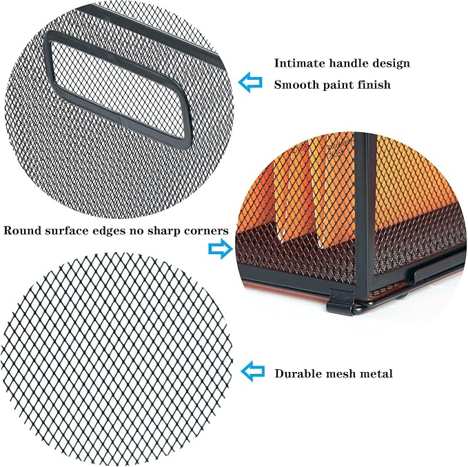 SETTFRFE Letter Size Hanging Folder Organizer, Metal Mesh Hanging File Folder - Image 4