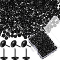 Outus 500 Pcs Black Upholstery Tacks 7/16 Inch Decorative Furniture Tacks Thumb by Outus