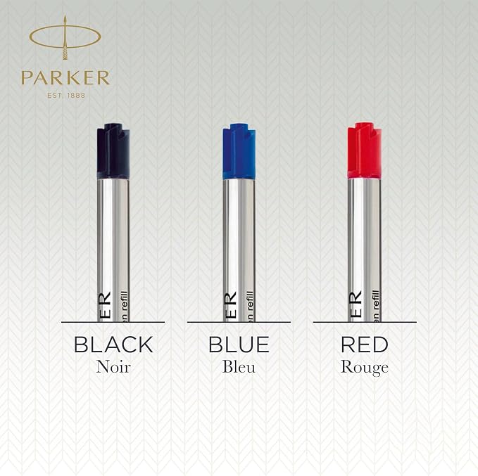 PARKER QUINKflow Ballpoint Pen Ink Refill, Fine Tip - Image 7