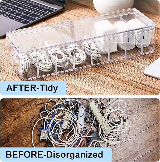 Tatuo 12 Pcs Cable Organizer Box - Image 6