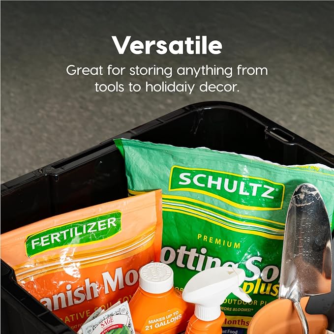 IRIS USA 4-Pack 27 Gallon Storage Bins - Image 9