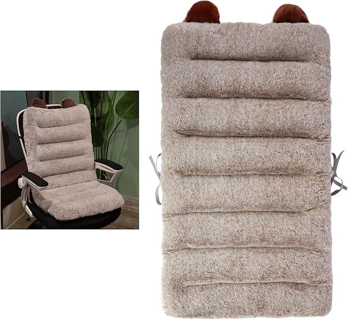 ELFJOY Desk Chair Cushion 85cm Office Chair Cushion Seat Cushion by ELFJOY