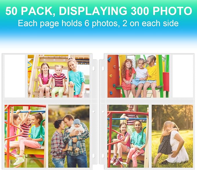 Aegero 25 Pack 4 x 6 Photo Sleeves - Image 3