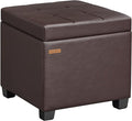 SONGMICS Square Storage Ottoman, Foot Stool Footrest by Unknown