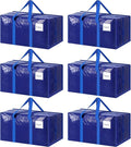 6 Pack Extra Heavy Duty Large Moving Bags by Fygrip