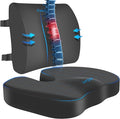 CushZone Seat Cushion, Lumbar Support Pillow by CushZone