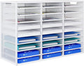 Mail Sorter Adjustable Countertop Mail Holder, Heavy Duty Literature Organizer by PAG-Mass