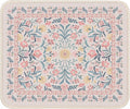iCasso Aesthetic Small Floral Mouse Pad, Anti-Slip and Comfortable Cloth Mouse by iCasso