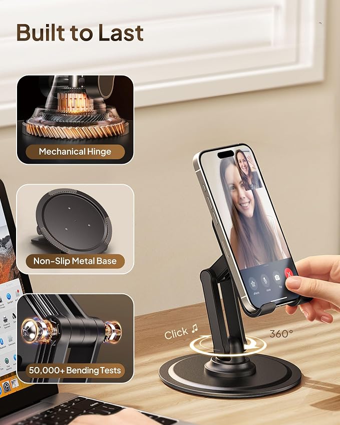 COOPER 360° Stand, Rotating Cell Phone Stand - Image 6