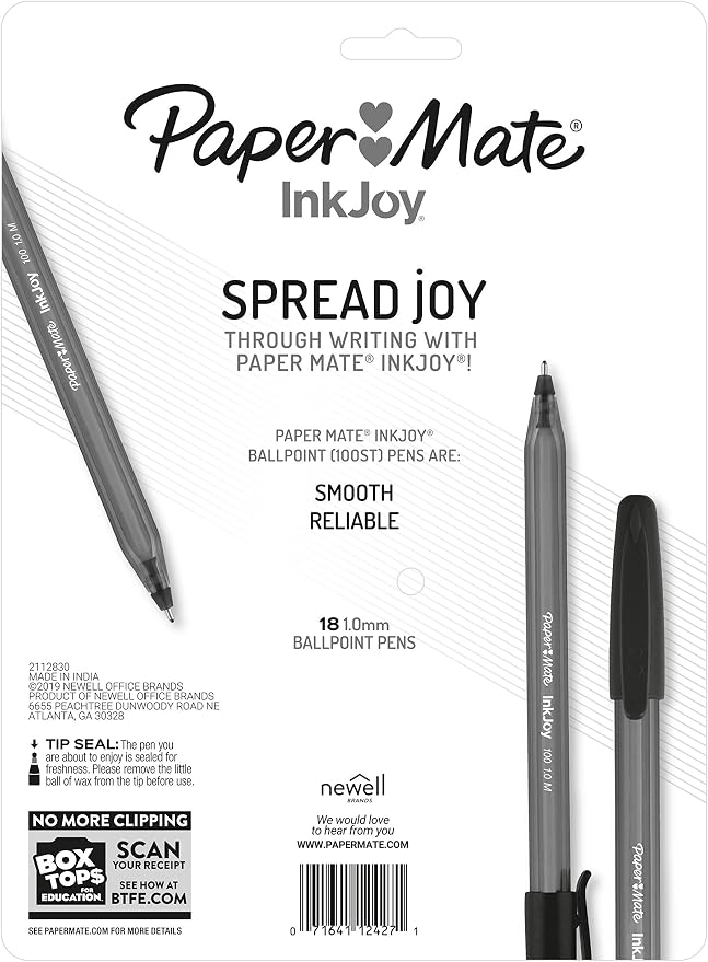 Paper Mate InkJoy 100ST Ballpoint Pens, Medium Point - Image 3
