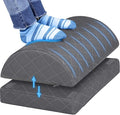 CushZone Foot Rest for Under Desk at Work Adjustable Foam for Office and Home by CushZone