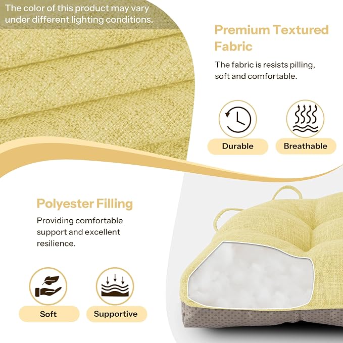 Chair Cushions for Dining Chairs 1 Piece, - Image 4